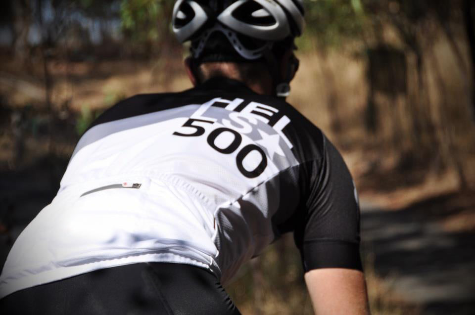 THE HELLS 500 HERITAGE GREY STRIPE JERSEY