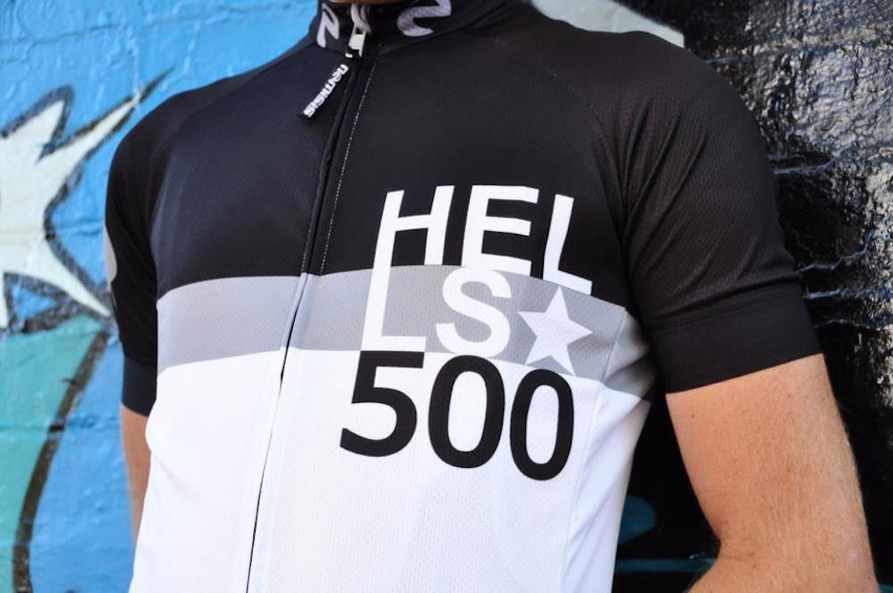 THE HELLS 500 HERITAGE GREY STRIPE JERSEY