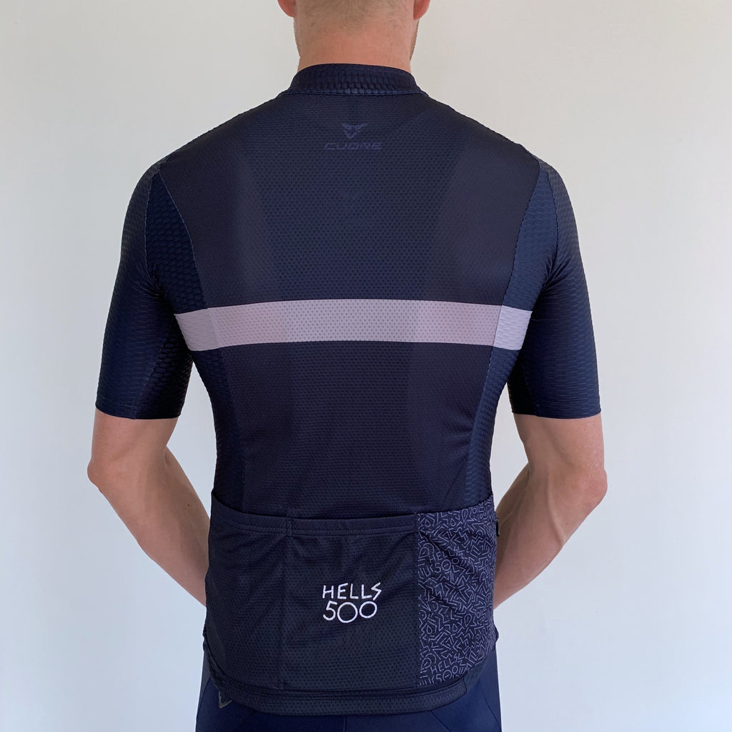 HELLS 500 NAVY JERSEY MENS