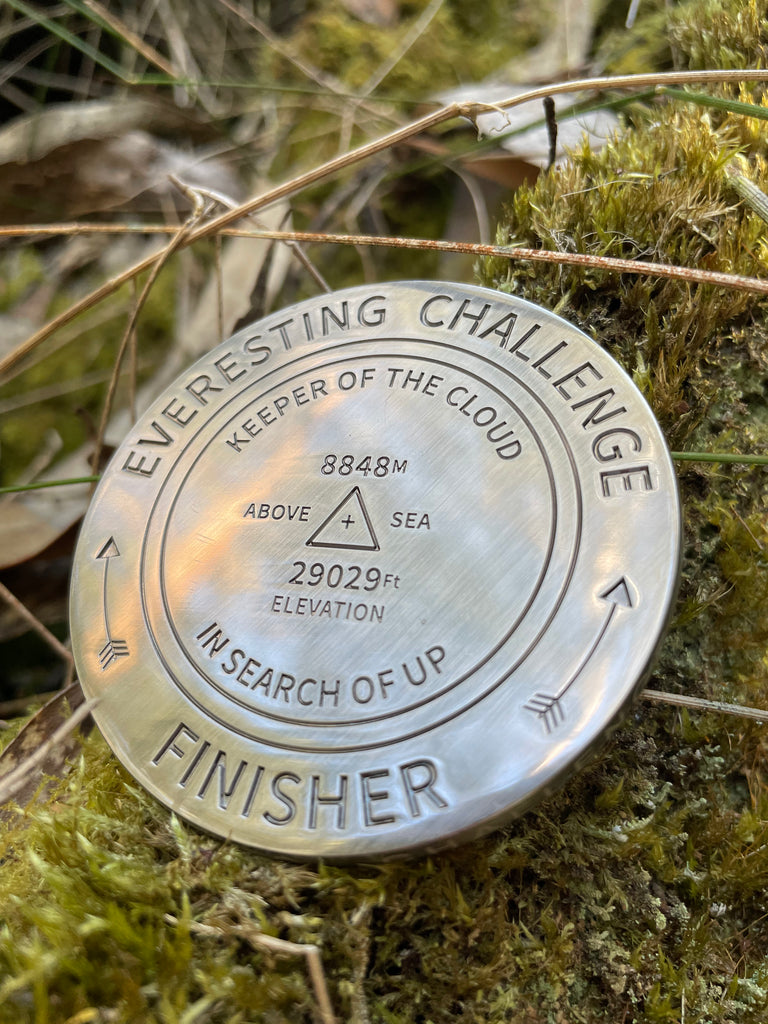 Everesting Finishers Medallion