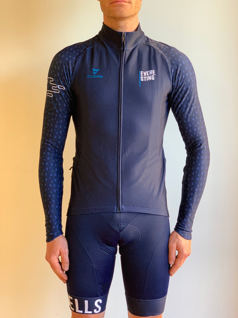 EVERESTING FINISHERS LONG SLEEVE JERSEY NAVY