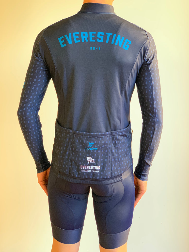 EVERESTING FINISHERS LONG SLEEVE JERSEY NAVY