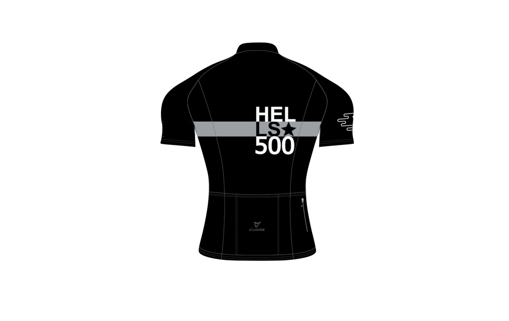 HELLS 500 HERITAGE GREY STRIPE JERSEY BLACK