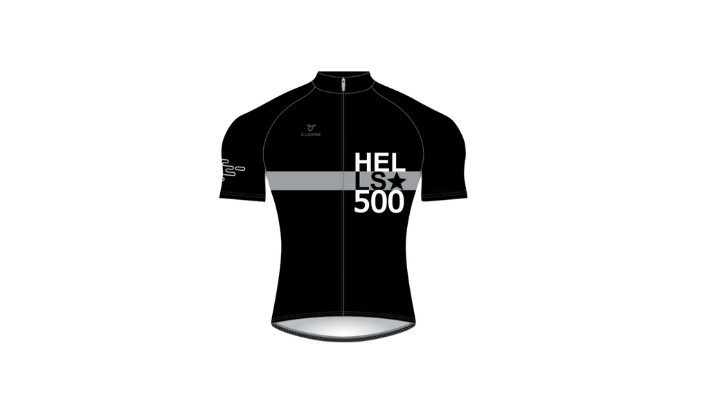 HELLS 500 HERITAGE GREY STRIPE JERSEY BLACK