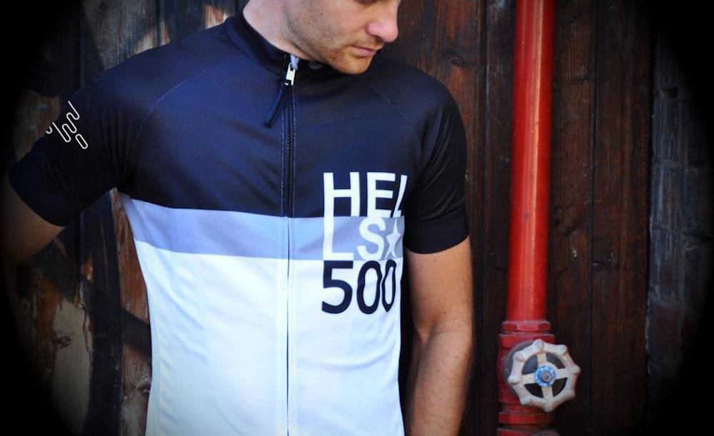 THE HELLS 500 HERITAGE GREY STRIPE JERSEY